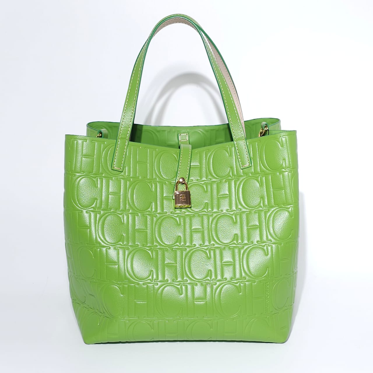 Carolina herrera green discount bag